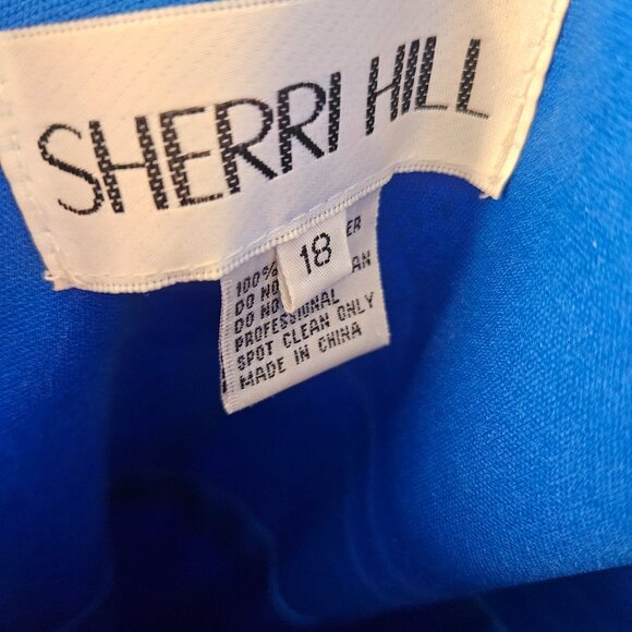 2024 Sherri Hill Royal Blue Prom Dress - Picture 9 of 9